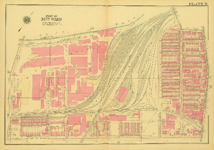 Plate 11, Atlas of the City of Philadelphia - North Phila.
