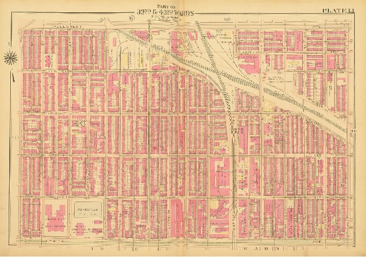 Plate 13, Atlas of the City of Philadelphia - North Phila.