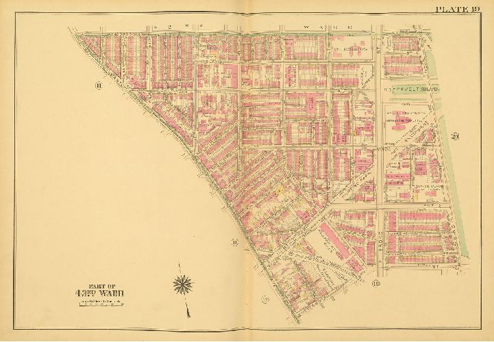 Plate 19, Atlas of the City of Philadelphia - North Phila.