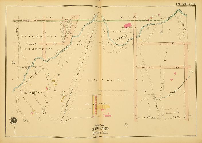 Plate 24, Atlas of the City of Philadelphia - North Phila.