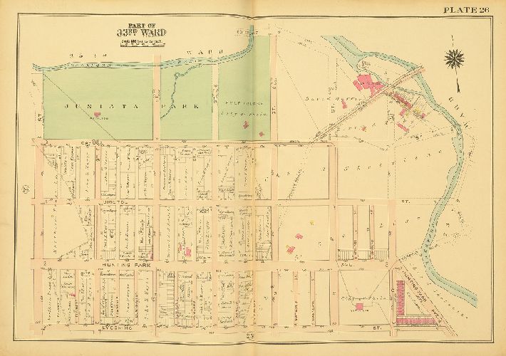 Plate 26, Atlas of the City of Philadelphia - North Phila.