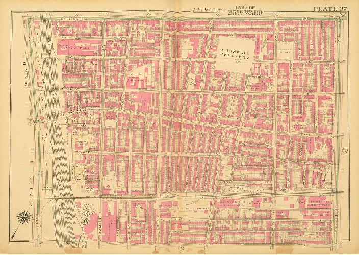 Plate 27, Atlas of the City of Philadelphia - North Phila.