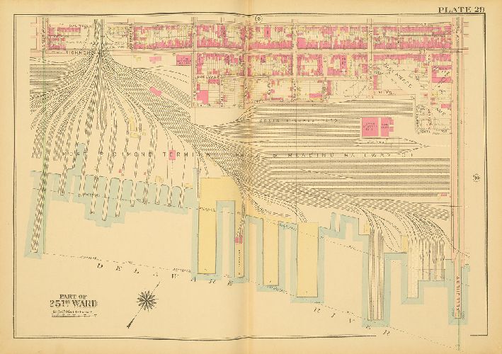 Plate 29, Atlas of the City of Philadelphia - North Phila.
