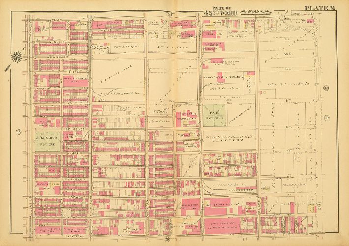 Plate 31, Atlas of the City of Philadelphia - North Phila.