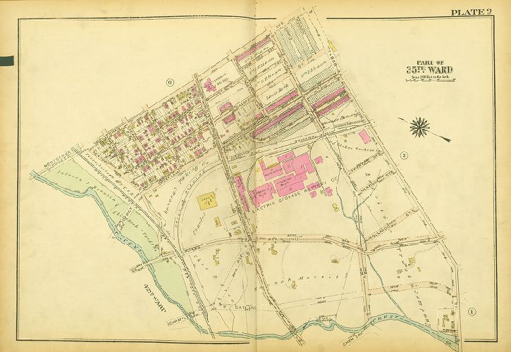 Plate 2, Atlas of the City of Philadelphia