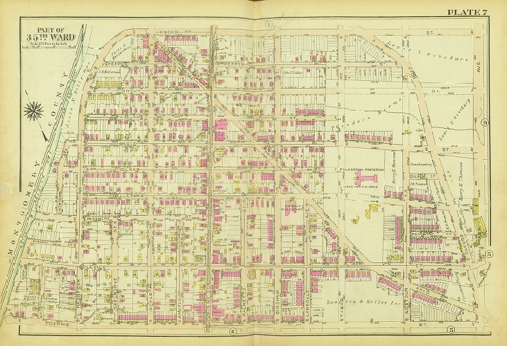 Plate 7, Atlas of the City of Philadelphia