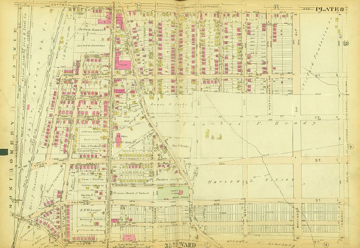 Plate 8, Atlas of the City of Philadelphia