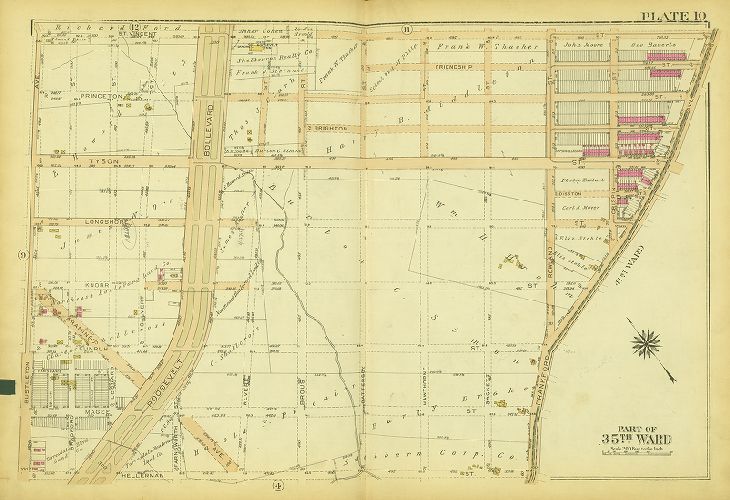 Plate 10, Atlas of the City of Philadelphia