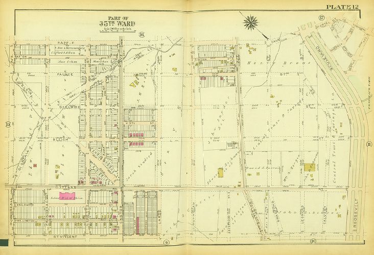Plate 12, Atlas of the City of Philadelphia