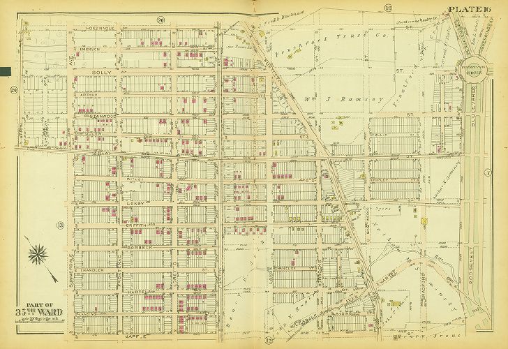 Plate 16, Atlas of the City of Philadelphia