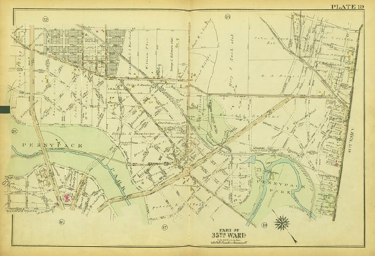 Plate 19, Atlas of the City of Philadelphia