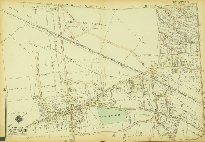 Plate 26, Atlas of the City of Philadelphia