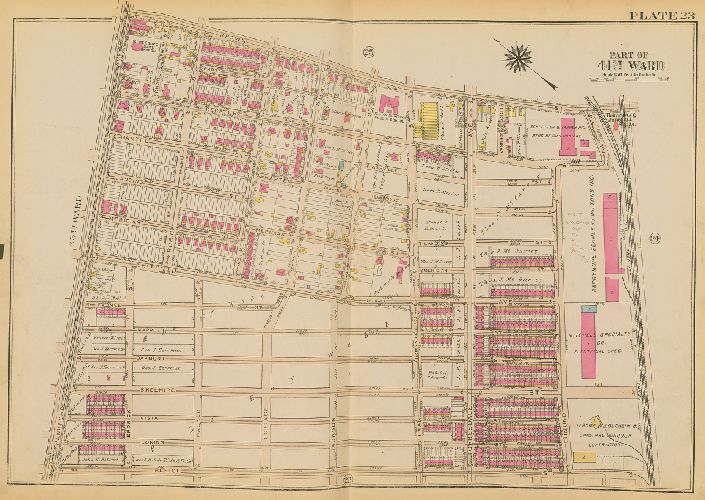 Plate 23, Atlas of the City of Philadelphia. 23rd & 41st Wards