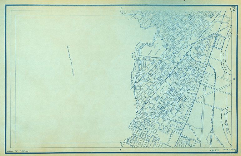 Plate 2, Philadelphia Street Map