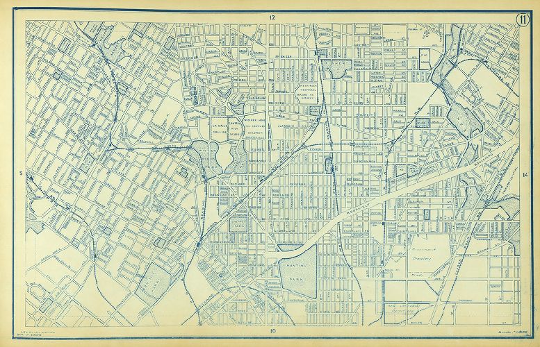 Plate 11, Philadelphia Street Map