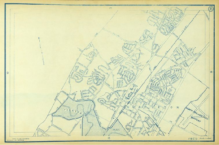 Plate 16, Philadelphia Street Map