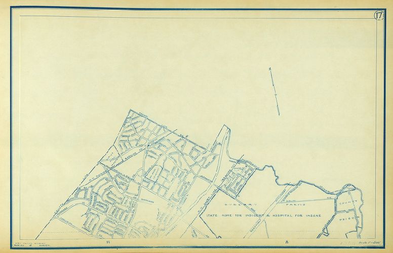 Plate 17, Philadelphia Street Map
