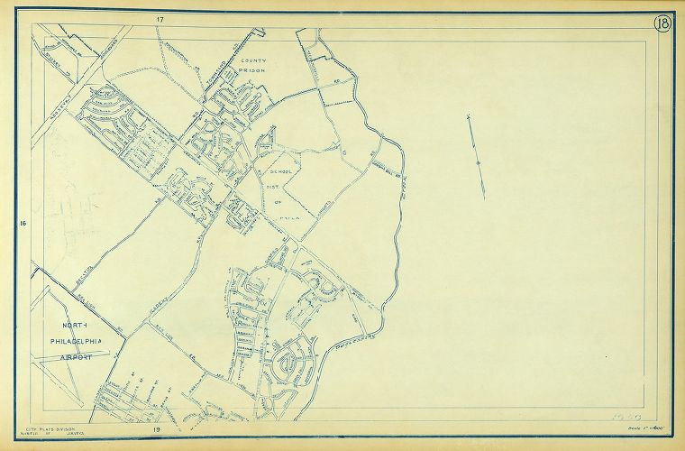 Plate 18, Philadelphia Street Map