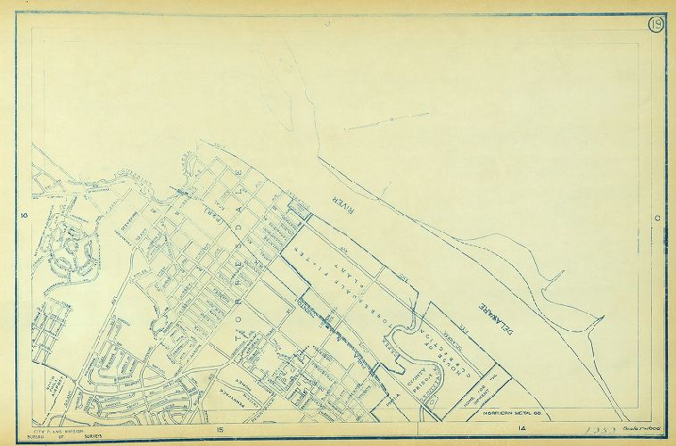 Plate 19, Philadelphia Street Map