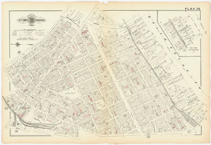 Plan 26, Baist's Property Atlas of the City and County of Philadelphia, Penna.