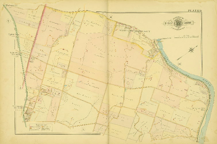 Plate 6, Baist's Atlas of the Properties in the Northwest Suburbs of Philadelphia