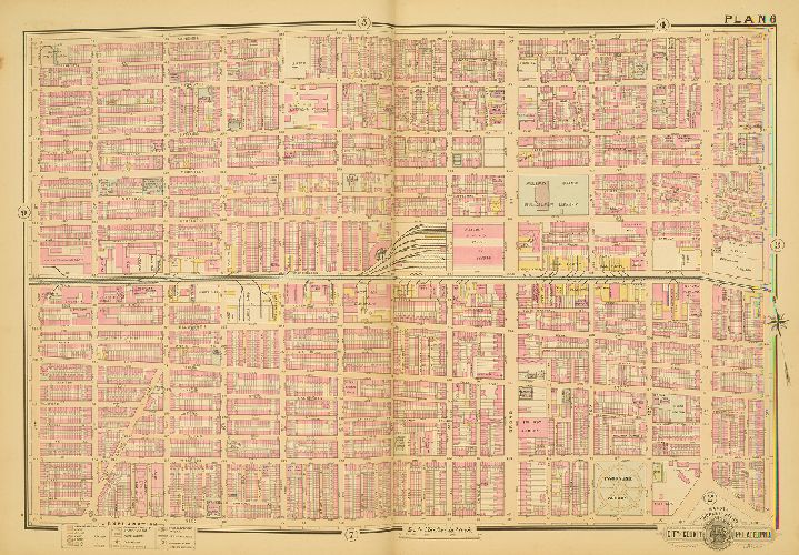 Plan 6, Baist's Property Atlas of the City and County of Philadelphia, Penna.