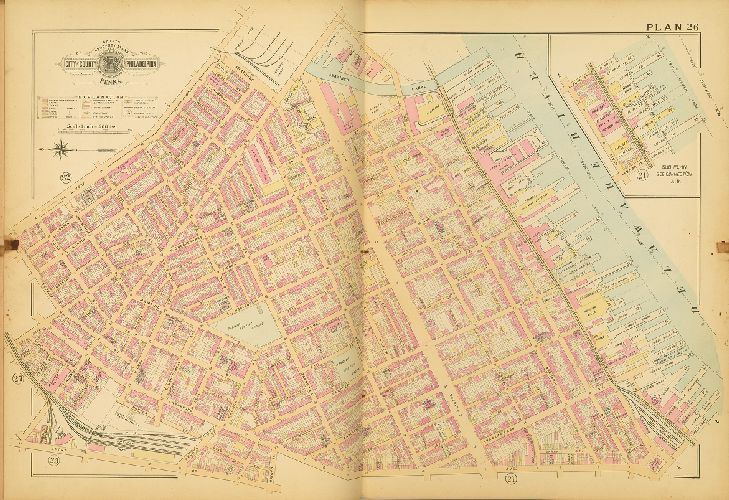 Plan 26, Baist's Property Atlas of the City and County of Philadelphia, Penna.
