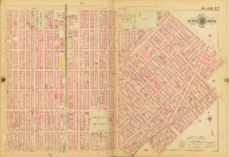 Plan 27, Baist's Property Atlas of the City and County of Philadelphia, Penna.