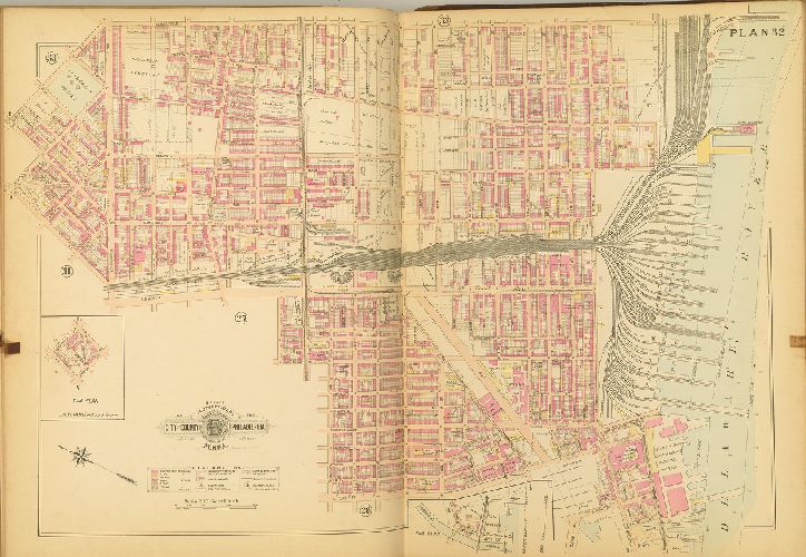 Plan 32, Baist's Property Atlas of the City and County of Philadelphia, Penna.