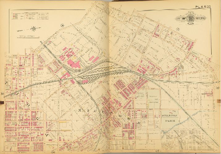 Plan 35, Baist's Property Atlas of the City and County of Philadelphia, Penna.