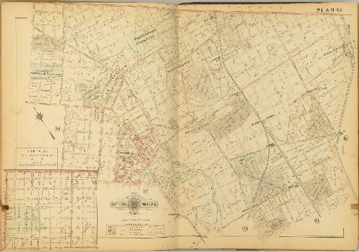 Plan 43, Baist's Property Atlas of the City and County of Philadelphia, Penna.