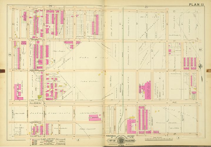 Plan 13, Northern District of . . . City of Philadelphia