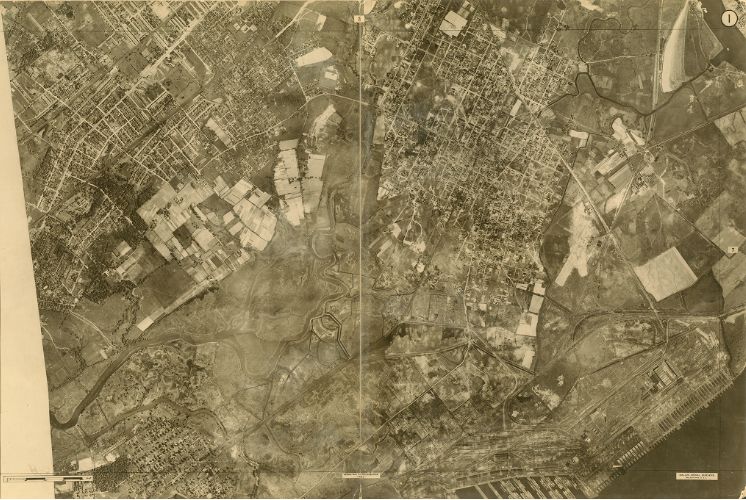 Plate 1, Aerial Survey of Philadelphia, PA