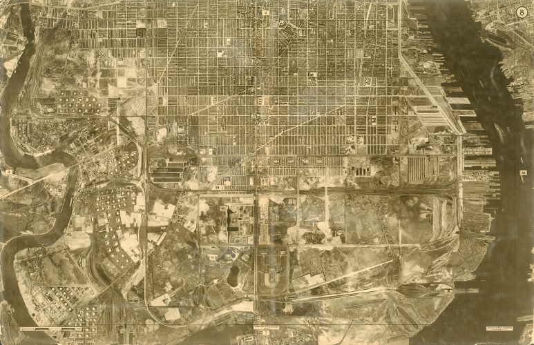 Plate 8, Aerial Survey of Philadelphia, PA
