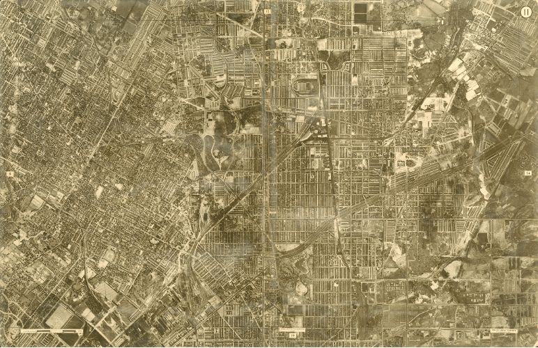 Plate 11, Aerial Survey of Philadelphia, PA
