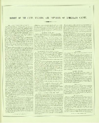 History V, Combination Atlas Map of Cumberland County, New Jersey
