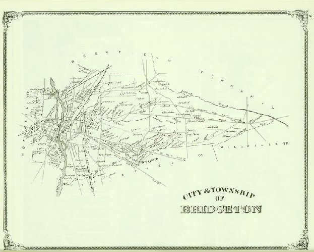 Bridgeton 8, Combination Atlas Map of Cumberland County, New Jersey