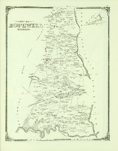 Hopewell 19, Combination Atlas Map of Cumberland County, New Jersey