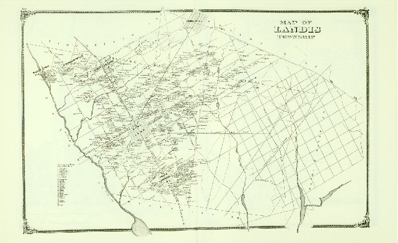 Landis 20-21, Combination Atlas Map of Cumberland County, New Jersey
