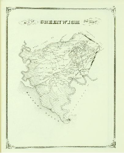 Greenwich 23, Combination Atlas Map of Cumberland County, New Jersey