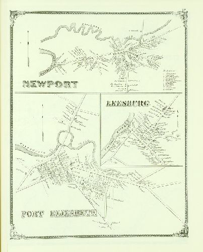 Newport Etc 27, Combination Atlas Map of Cumberland County, New Jersey