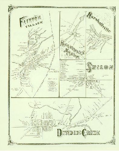 Dividing Creek Etc 30, Combination Atlas Map of Cumberland County, New Jersey