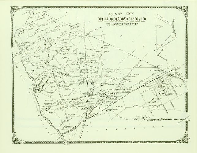 Deerfield 31, Combination Atlas Map of Cumberland County, New Jersey