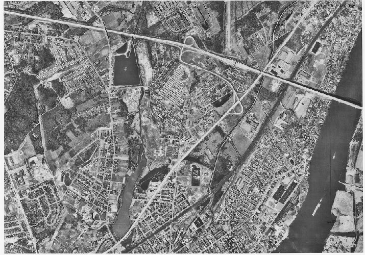 Aerial Photo A40 B42, Aerial Photographs of the Delaware Valley