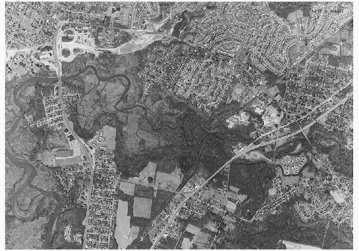 Aerial Photo A44 B45, Aerial Photographs of the Delaware Valley
