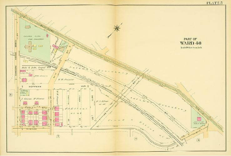 Plate 5, Atlas of the 40th Ward of the City of Philadelphia