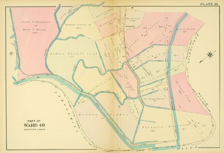 Plate 22, Atlas of the 40th Ward of the City of Philadelphia
