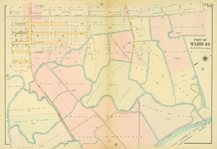 Plate 23, Atlas of the 40th Ward of the City of Philadelphia
