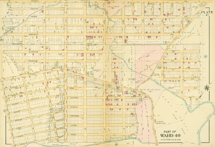 Plate 24, Atlas of the 40th Ward of the City of Philadelphia