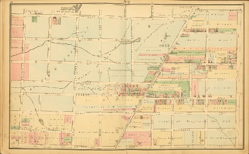 Plate 2, Atlas of (the late borough of) Germantown